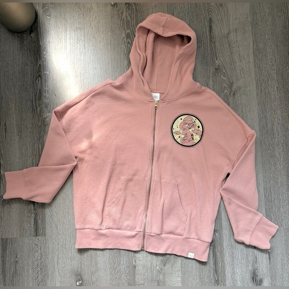 Disney Pink Hooded Sweatshirt with Jasmine Patch - Picture 14 of 14